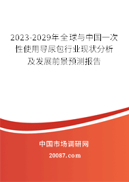 2023-2029年全球与中国一次性使用导尿包行业现状分析及发展前景预测报告