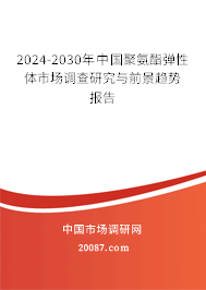 2024-2030年中国聚氨酯弹性体市场调查研究与前景趋势报告