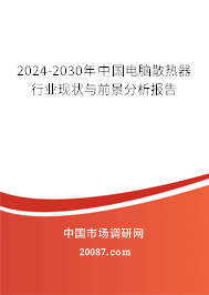 2024-2030年中国电脑散热器行业现状与前景分析报告