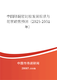 中国硅酮密封胶发展现状与前景趋势预测(2025-2031年) 中国硅酮密封胶发展现状与前景趋势预测(2025-2031年)