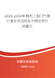 2024-2030年橱柜上翻门气撑行业现状调研及市场前景分析报告