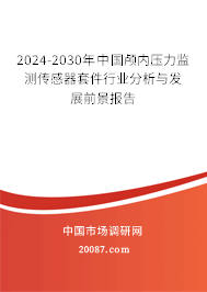 2024-2030年中国颅内压力监测传感器套件行业分析与发展前景报告