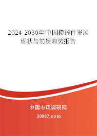 2024-2030年中国模锻件发展现状与前景趋势报告