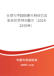 全球与中国锡靶市场研究及发展前景预测报告（2024-2030年）