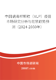 中国病毒样颗粒（VLP）疫苗市场研究分析与前景趋势预测（2024-2030年）