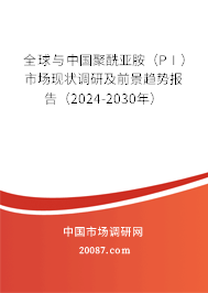 全球与中国聚酰亚胺（PI）市场现状调研及前景趋势报告（2024-2030年）