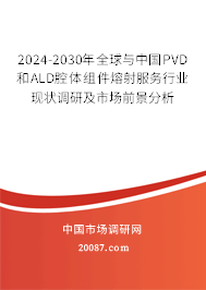 2024-2030年全球与中国PVD和ALD腔体组件熔射服务行业现状调研及市场前景分析