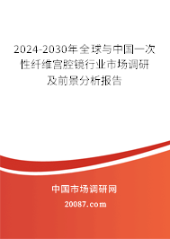 2024-2030年全球与中国一次性纤维宫腔镜行业市场调研及前景分析报告