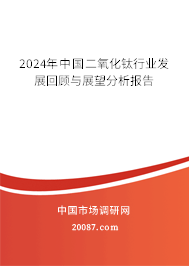 2024年中国二氧化钛行业发展回顾与展望分析报告