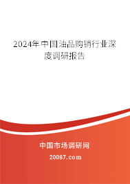 2024年中国油品购销行业深度调研报告