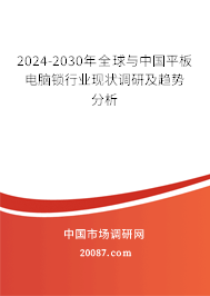 2024-2030年全球与中国平板电脑锁行业现状调研及趋势分析