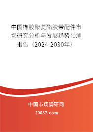 中国橡胶聚氨酯胶带配件市场研究分析与发展趋势预测报告（2024-2030年）