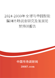 2024-2030年全球与中国智能摆闸市场调查研究及发展前景预测报告