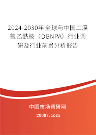 2024-2030年全球与中国二溴氰乙酰胺（DBNPA）行业调研及行业前景分析报告