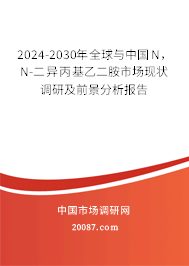 2024-2030年全球与中国N，N-二异丙基乙二胺市场现状调研及前景分析报告