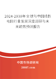 2024-2030年全球与中国线性电阻行业发展深度调研与未来趋势预测报告