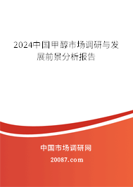 2024中国甲醇市场调研与发展前景分析报告