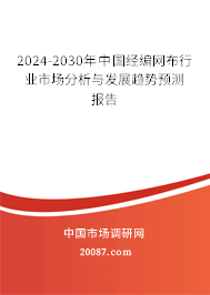 2024-2030年中国经编网布行业市场分析与发展趋势预测报告