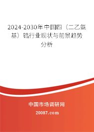 2024-2030年中国四（二乙氨基）锆行业现状与前景趋势分析