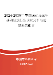 2024-2030年中国医药级三甲基碘硅烷行业现状分析与前景趋势报告