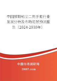 中国擦鞋粘尘二用手套行业发展分析及市场前景预测报告（2024-2030年）