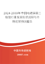 2024-2030年中国电磁屏蔽二极管行业发展现状调研与市场前景预测报告