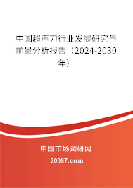 中国超声刀行业发展研究与前景分析报告（2024-2030年）