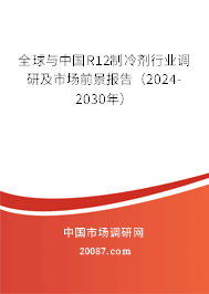 全球与中国R12制冷剂行业调研及市场前景报告（2024-2030年）