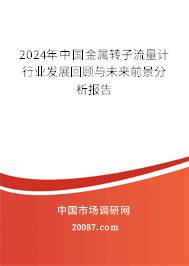 2024年中国金属转子流量计行业发展回顾与未来前景分析报告