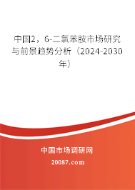 中国2，6-二氯苯胺市场研究与前景趋势分析（2024-2030年）