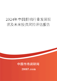 2024年中国挖机行业发展现状及未来投资风险评估报告