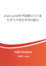 2024-2030年中国触控IC行业现状与市场前景预测报告