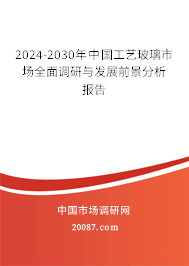 2024-2030年中国工艺玻璃市场全面调研与发展前景分析报告