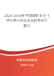 2024-2030年中国磁性安全飞镖市场分析及发展趋势研究报告