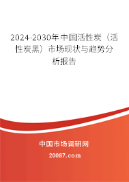 2024-2030年中国活性炭（活性炭黑）市场现状与趋势分析报告