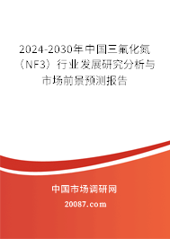 2024-2030年中国三氟化氮（NF3）行业发展研究分析与市场前景预测报告