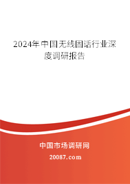 2024年中国无线固话行业深度调研报告