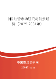 中国油管市场研究与前景趋势(2025-2031年) 中国油管市场研究与前景趋势(2025-2031年)