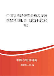 中国锑市场研究分析及发展前景预测报告（2024-2030年）