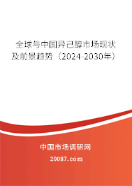 全球与中国异己醇市场现状及前景趋势（2024-2030年）