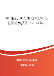 中国音乐IC行业研究分析与发展趋势报告（2024年）