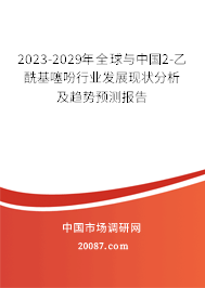 2023-2029年全球与中国2-乙酰基噻吩行业发展现状分析及趋势预测报告