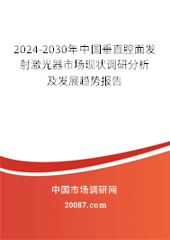 2024-2030年中国垂直腔面发射激光器市场现状调研分析及发展趋势报告