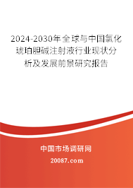 2024-2030年全球与中国氯化琥珀胆碱注射液行业现状分析及发展前景研究报告