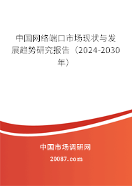 中国网络端口市场现状与发展趋势研究报告（2024-2030年）