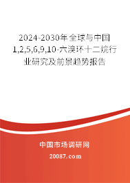 2024-2030年全球与中国1,2,5,6,9,10-六溴环十二烷行业研究及前景趋势报告