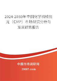 2024-2030年中国化学机械抛光（CMP）市场研究分析与发展趋势报告