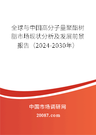 全球与中国高分子量聚酯树脂市场现状分析及发展前景报告（2024-2030年）