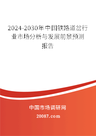 2024-2030年中国铁路道岔行业市场分析与发展前景预测报告