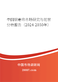 中国钢卷帘市场研究与前景分析报告（2024-2030年）